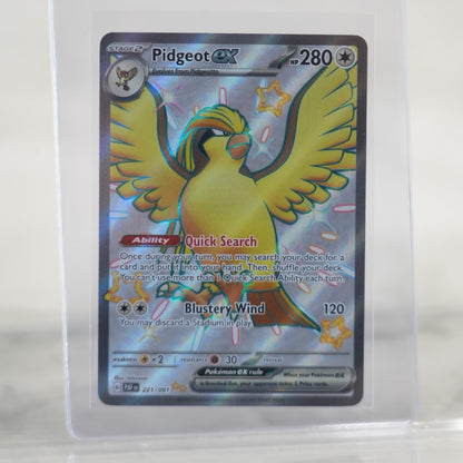 POKEMON Pidgeot ex (221/091) [Scarlet & Violet: Paldean Fates]