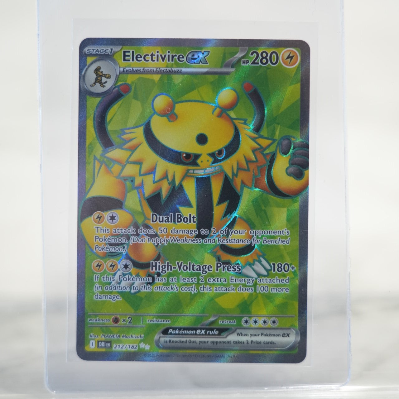 POKEMON Electivire ex (212/182) [Scarlet & Violet: Destined Rivals]   X-Playground