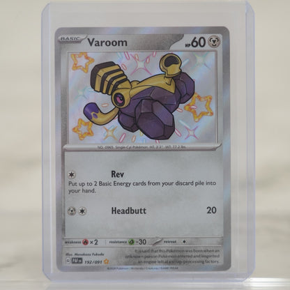 POKEMON Varoom - 192/091 - SV: Paldean Fates (PAF)