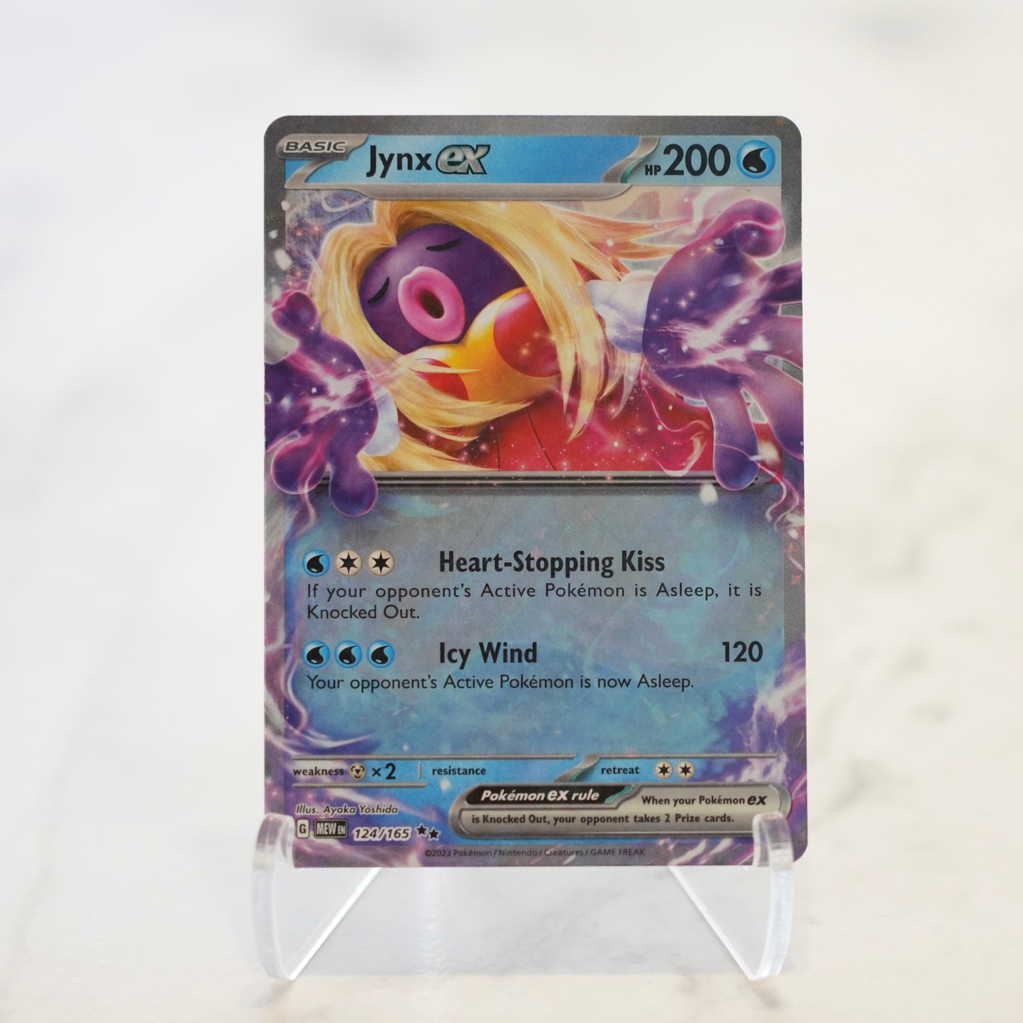 POKEMON Jynx ex (124/165) [Scarlet & Violet 151]