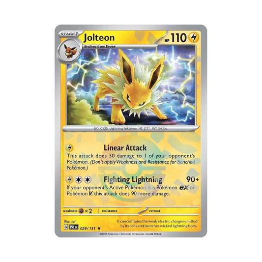 POKEMON Jolteon (Poke Ball Pattern) - SV: Prismatic Evolutions (PRE)