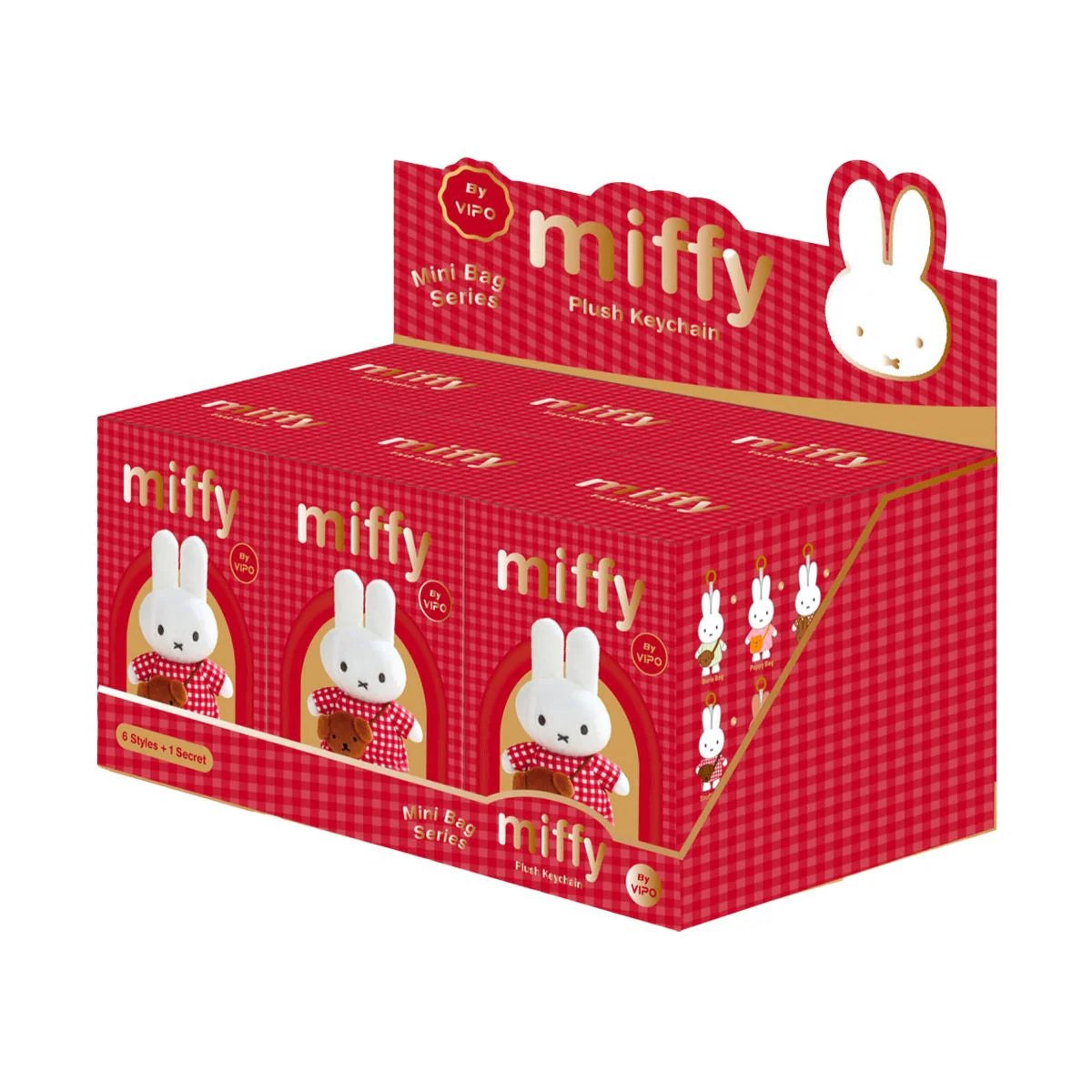 VIPO x Miffy Mini Bag Series Plush Keychain Blind Box – X-Playground VIPO x Miffy Mini Bag Series Plush Keychain Blind Box – X-Playground