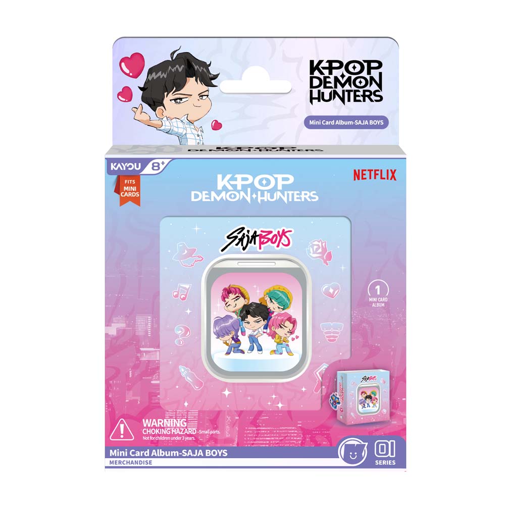 KAYOU KPop Demon Hunters – Mini Card Album 001: Saja Boys