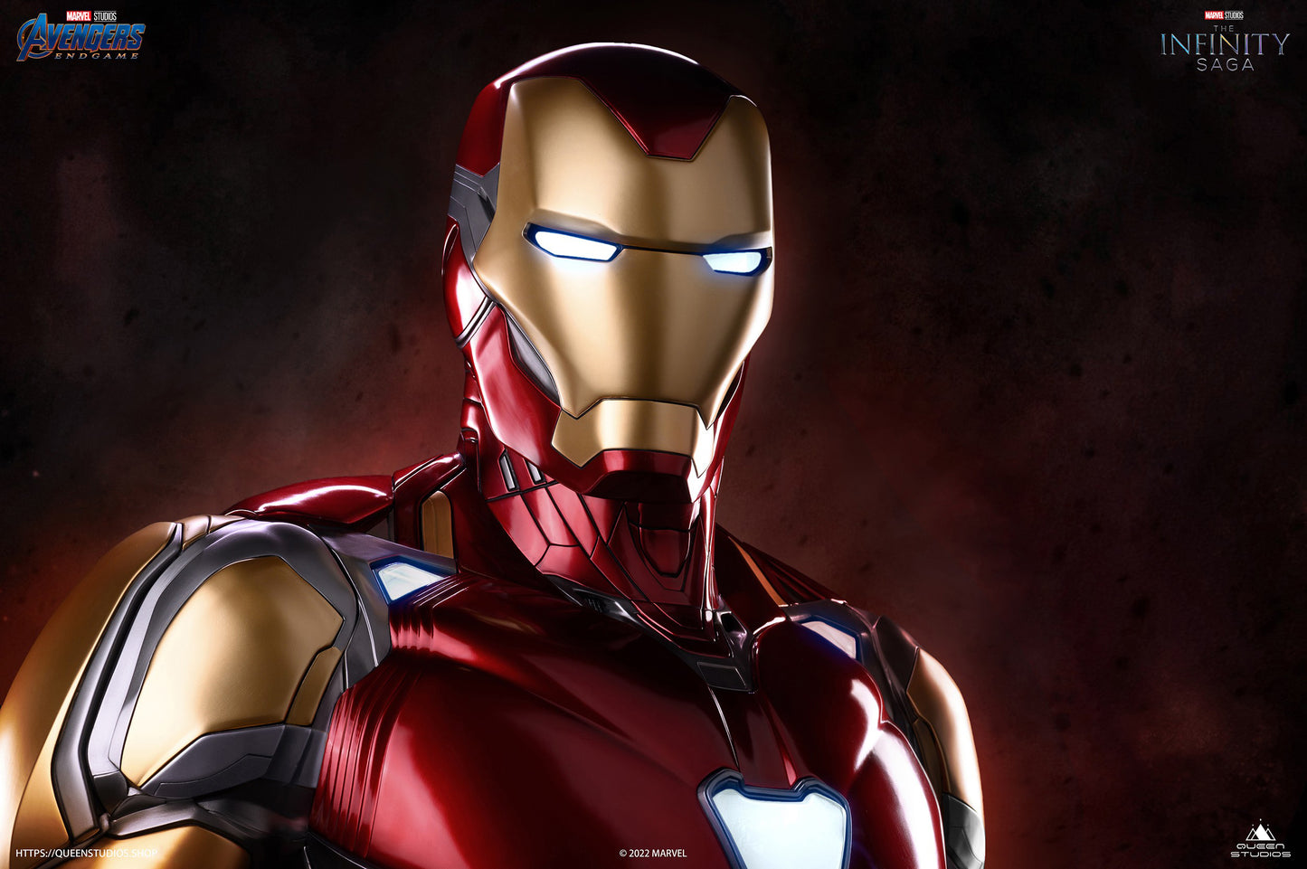 Queen Studios Marvel Iron Man Mark 85 1/1 Life Size Statue