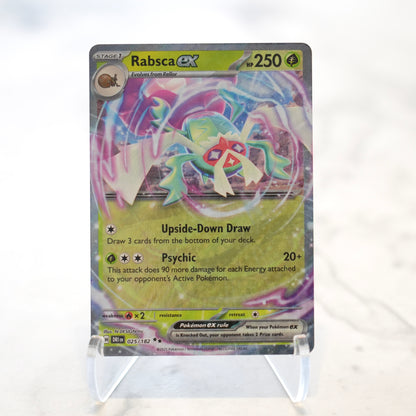 POKEMON Rabsca ex (025/182) [Scarlet & Violet: Destined Rivals]