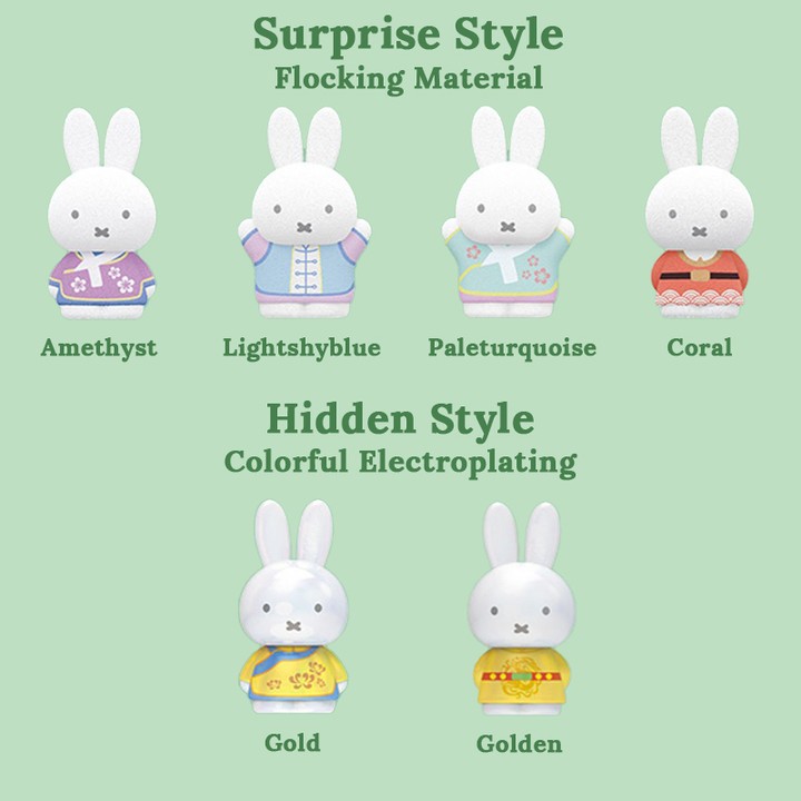 Miffy Ancient Customs “MIDI sized” Series Blind Box – X-Playground