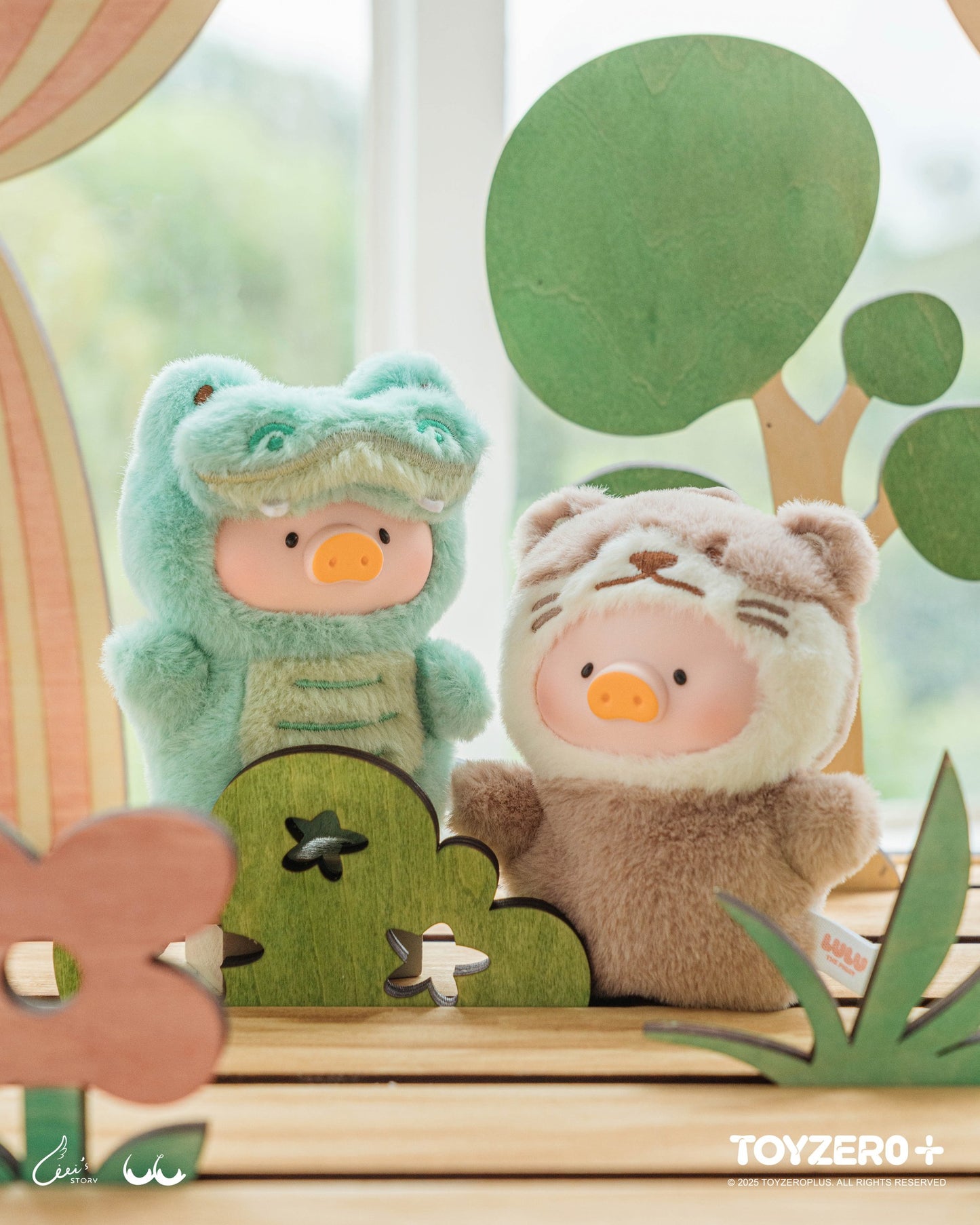 LuLu the Piggy - Animal Party Puppet Show Keychain Blind Box