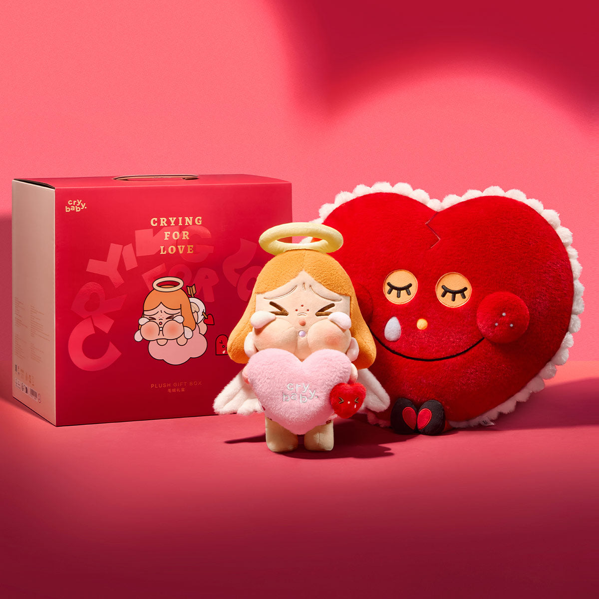 POP MART CRYBABY Crying For Love Series Plush Gift Box