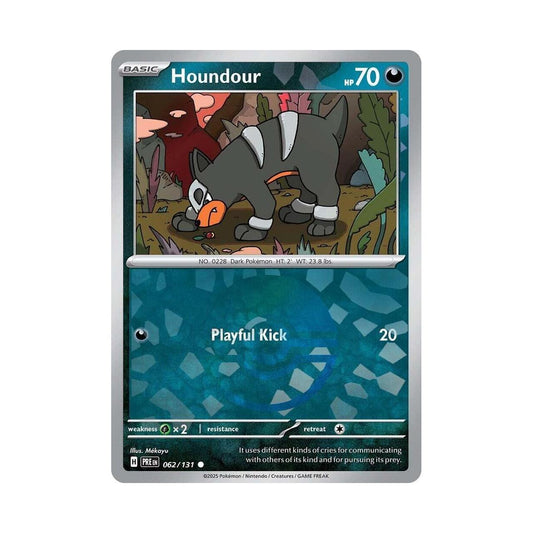 POKEMON Houndour (Poke Ball Pattern) -062/131 - SV: Prismatic Evolutions (PRE)
