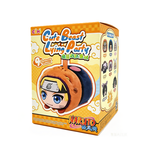 TOP TOY - Naruto Cute Beast Lying Party Series Plush Pendant Blind Box