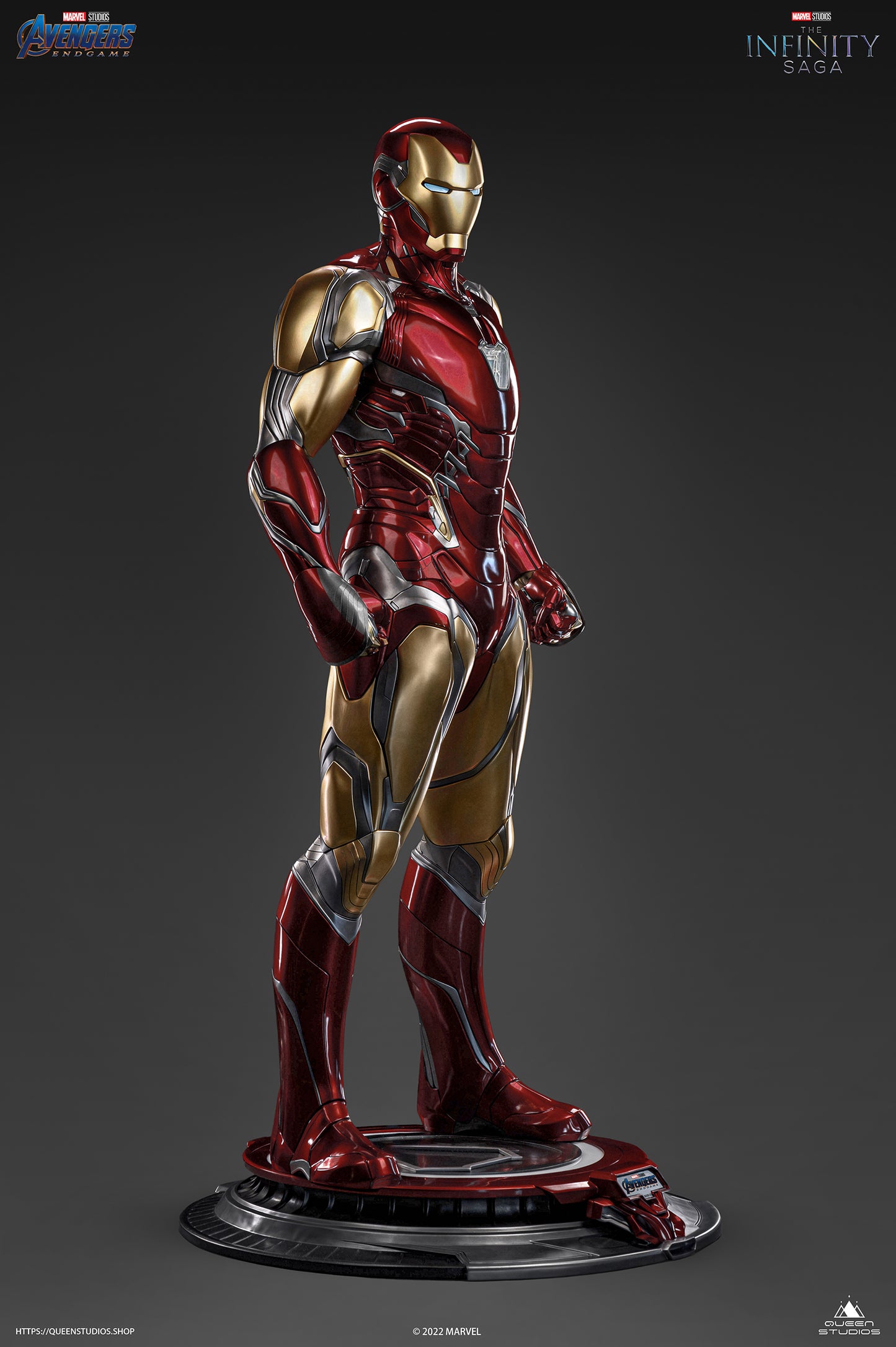 Queen Studios Marvel Iron Man Mark 85 1/1 Life Size Statue