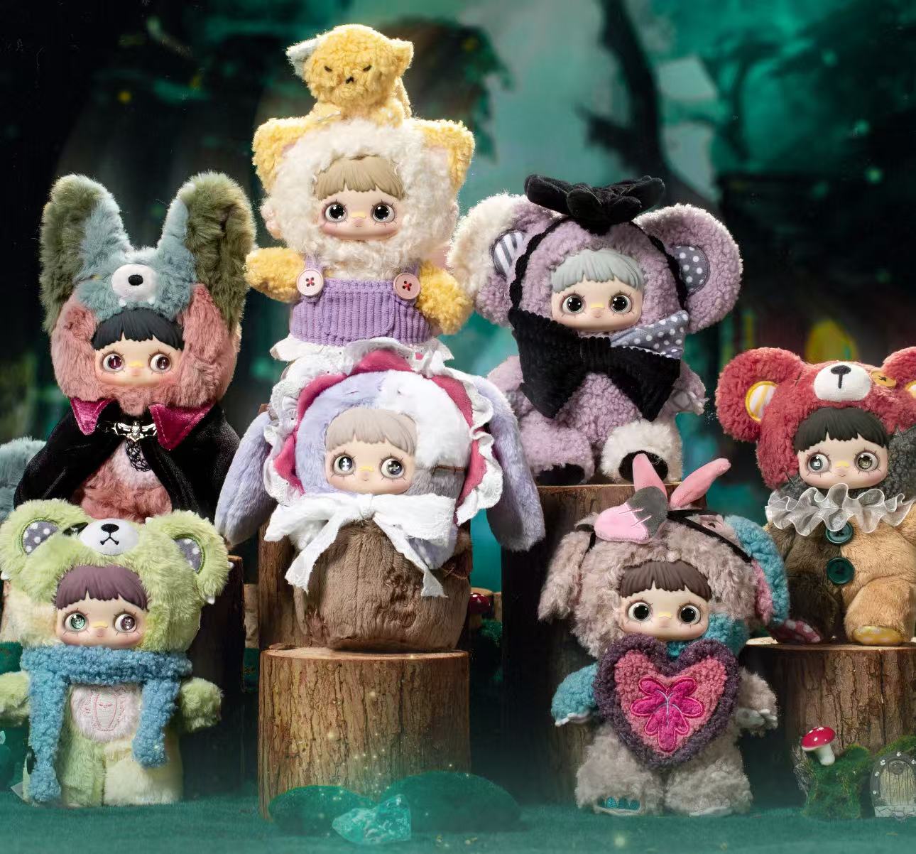 Maymeiシークレットシリーズ MayMei - Twins' Secret Realm Series Plush Dolls Blind Box – X
