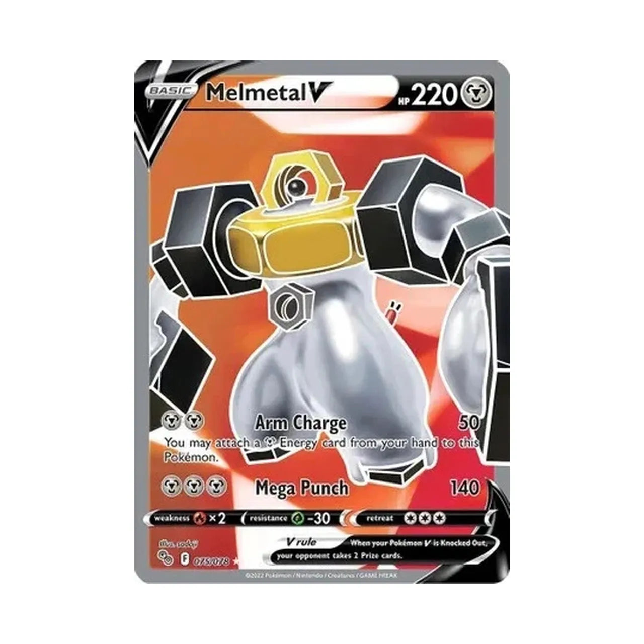 POKEMON Melmetal V (Full Art) 075/078
