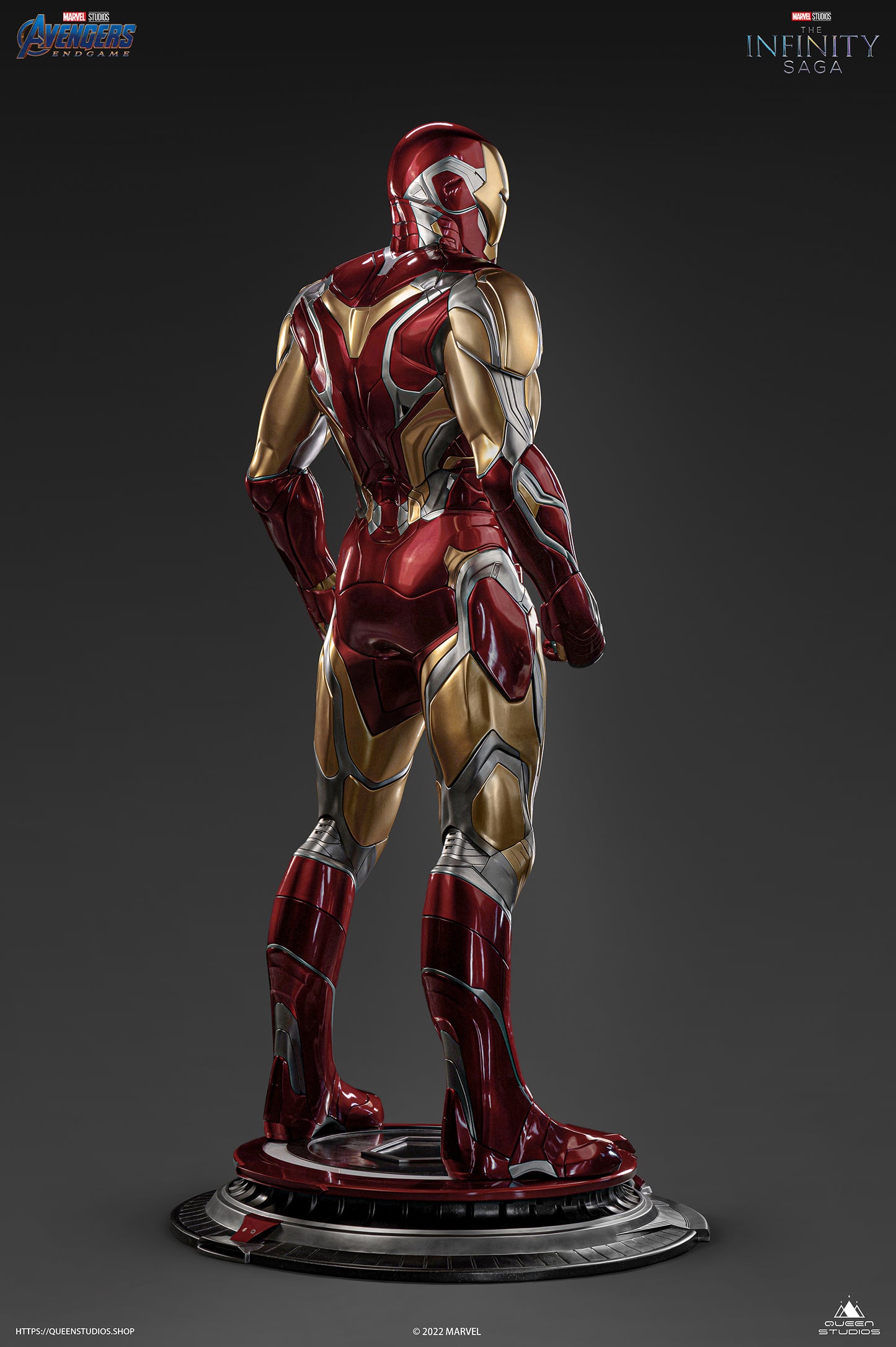 Queen Studios Marvel Iron Man Mark 85 1/1 Life Size Statue