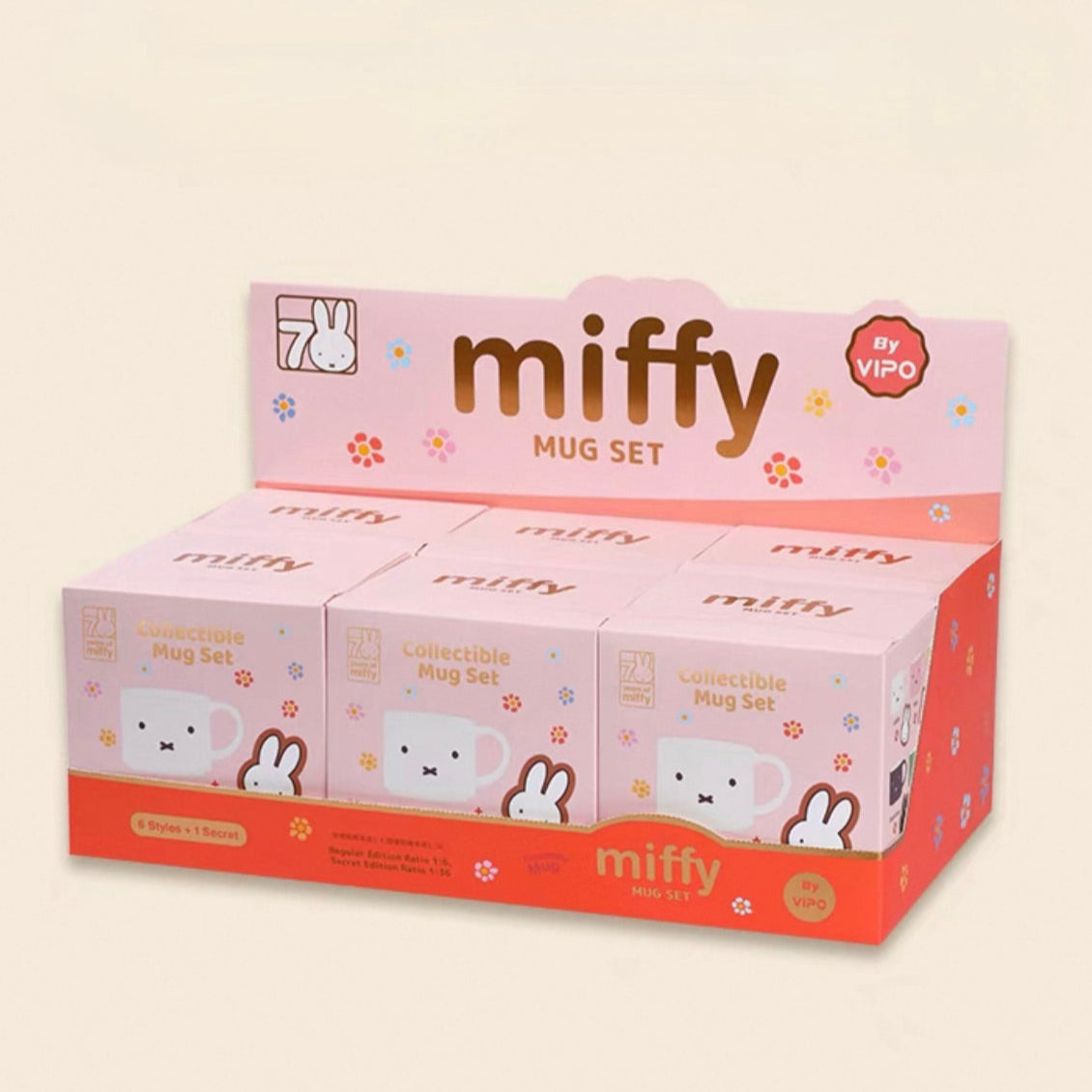 VIPO x Miffy 70th Anniversary Collectible Mug Set Blind Box – X-Playground