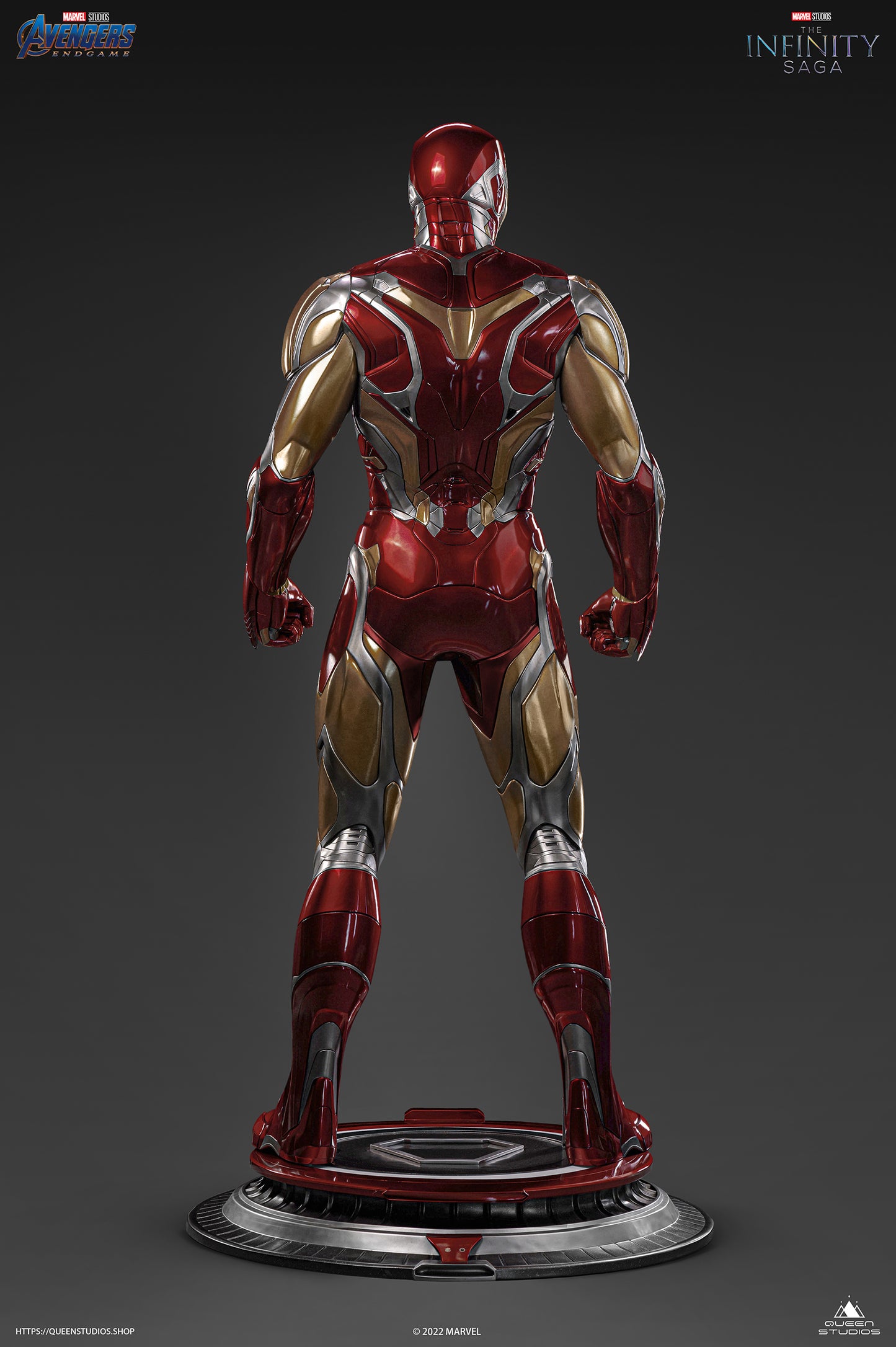 Queen Studios Marvel Iron Man Mark 85 1/1 Life Size Statue