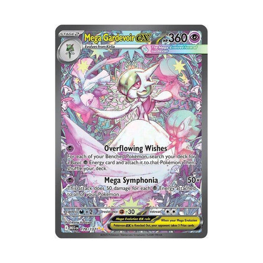POKEMON Mega Gardevoir ex - 178/132 - ME01: Mega Evolution (MEG)