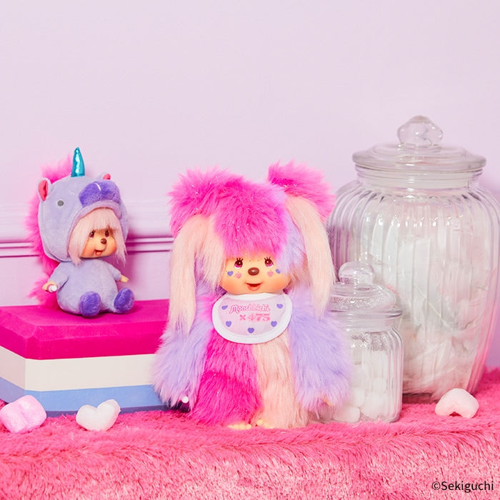 Monchhichi - Shinako x Monchhichi SS Big Face Keychain (Unicorn)
