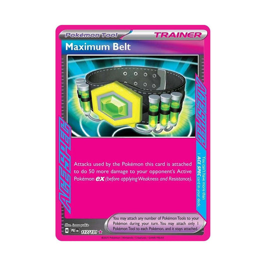 POKEMON Maximum Belt - SV: Prismatic Evolutions (PRE)