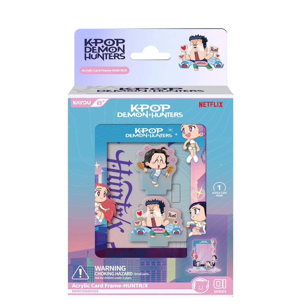 K-Pop Demon Hunters Arcylic Card Frame - HUNTR/X