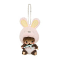 Monchhichi - Animal Bebichhichi SS Big Face Keychain (Rabbit)