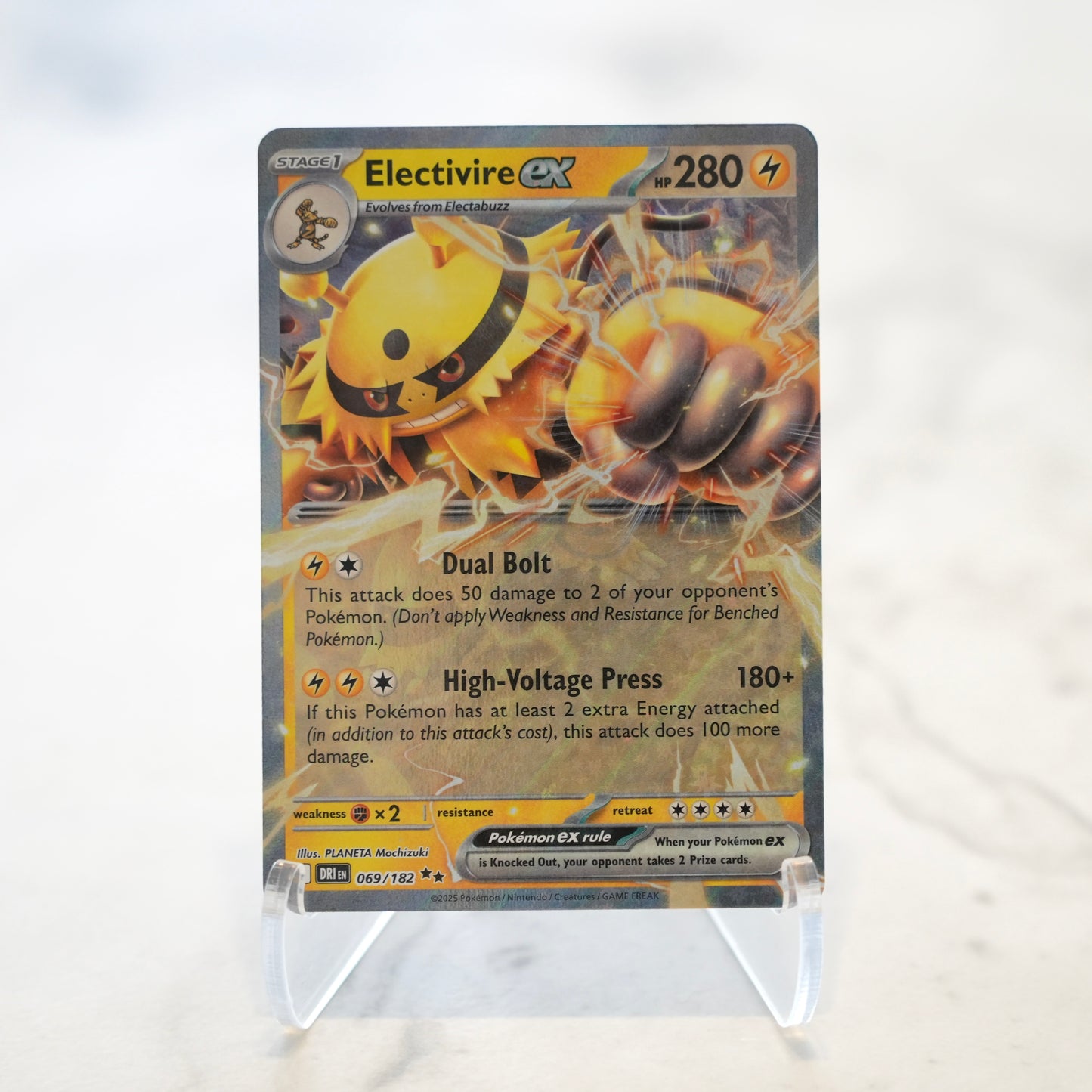 POKEMON Electivire ex (069/182) [Scarlet & Violet: Destined Rivals]