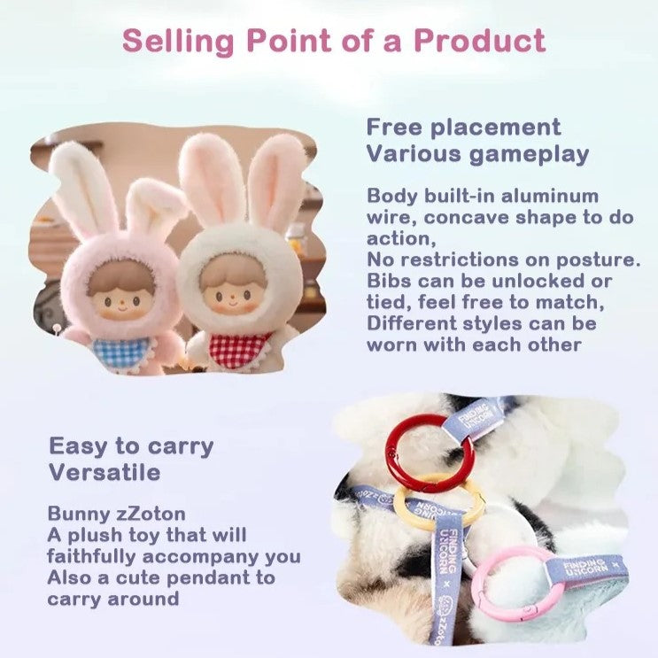 FINDING UNICORN - zZoton Delicious Bunny Series Blind Box