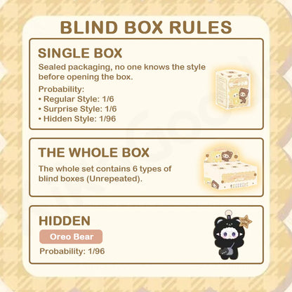 Yalli Studio - YOOKI Take A Bite Of Bear Series Plush Blind Box