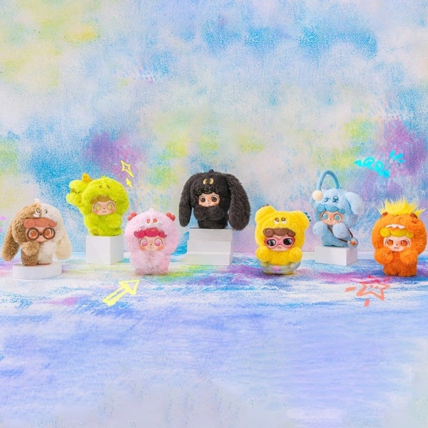 JOTOYS - Q.Kid Emotional Hairy Monsters Series Pendant Blind Box
