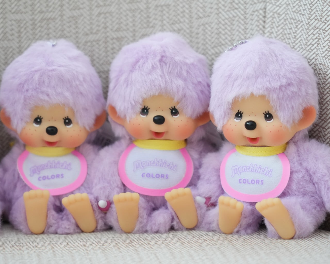 Monchhichi - Colours Keychain (Purple)