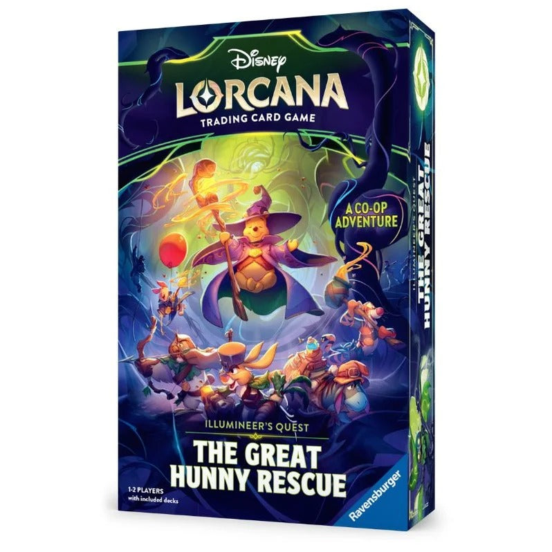Disney Lorcana Illumineer's Quest The Great Hunny Rescue cooperative adventure game with Winnie the Pooh