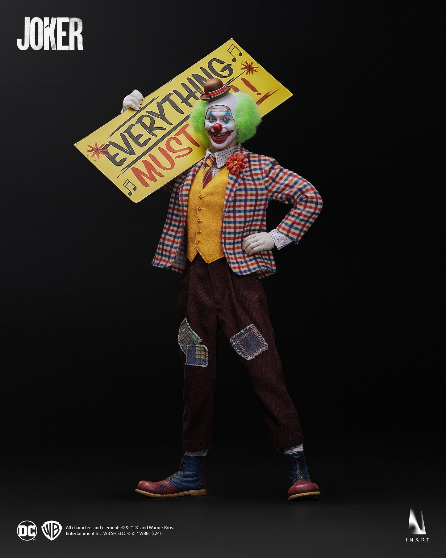 INART DC Joker (Joaquin Phoenix) 1/6 Action Figure (Premium Edition)