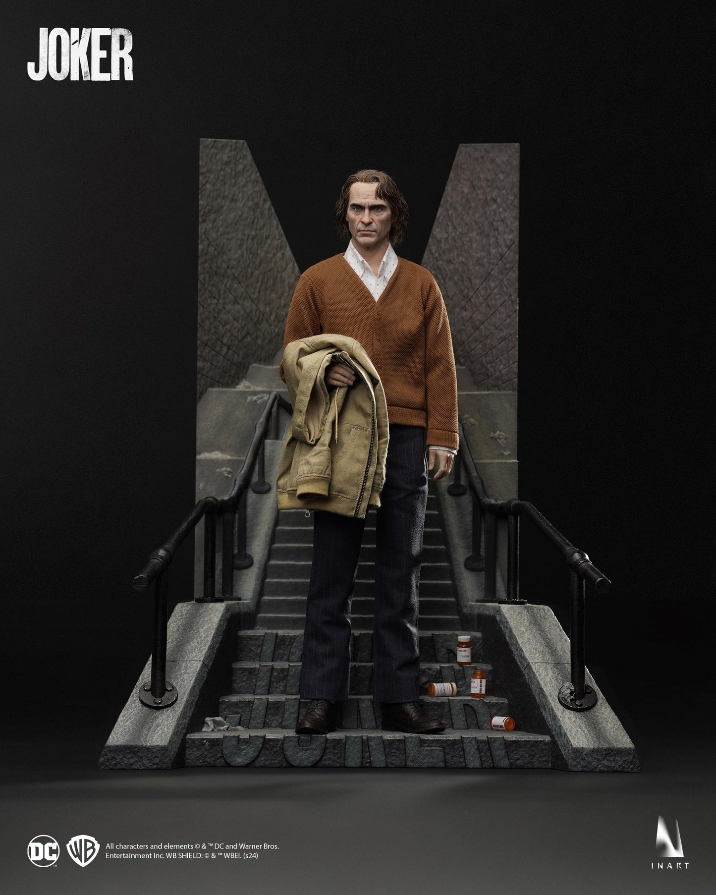 INART DC Joker (Joaquin Phoenix) 1/6 Action Figure (Premium Edition)
