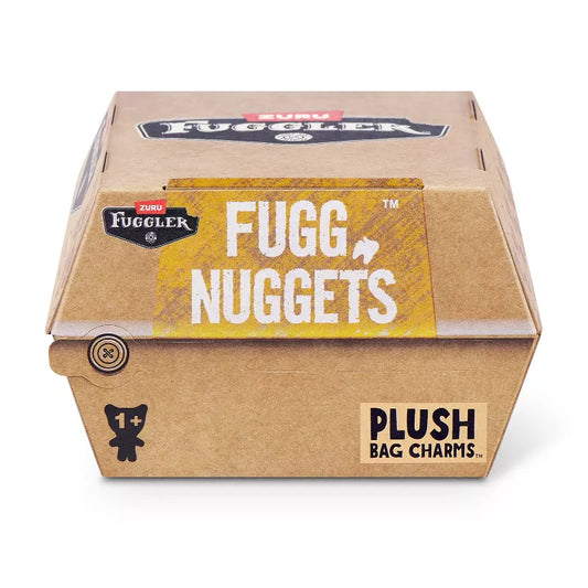 Fuggler Fugg Nuggets series plush pendant blind box sealed retail display assortment box, official full case of ugly cute chicken nugget monster plush bag charms