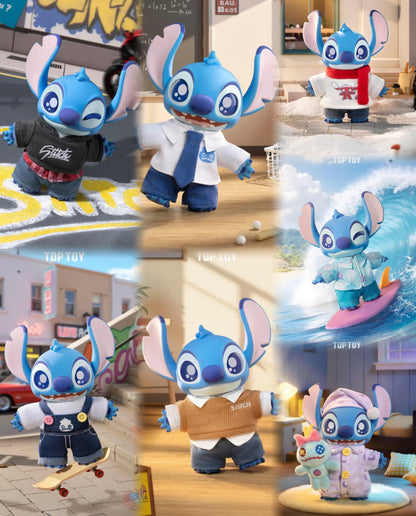TOP TOY - Disney Stitch Dress-Up Show Series Vinyl Plush Blind Box