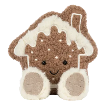 Jellycat Amuseables Molasi Cookie plush, cute cookie soft toy collectible