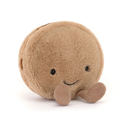 Jellycat Amuseables Mona Macaron plush, cute French macaron soft toy collectible