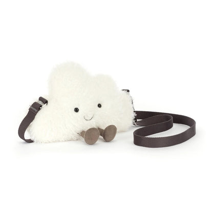 Jellycat Amuseables Stratto Cloud Shoulder Bag, cute cloud plush crossbody bag accessory