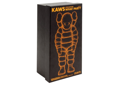 KAWS What Party Vinyl Figure (Orange)