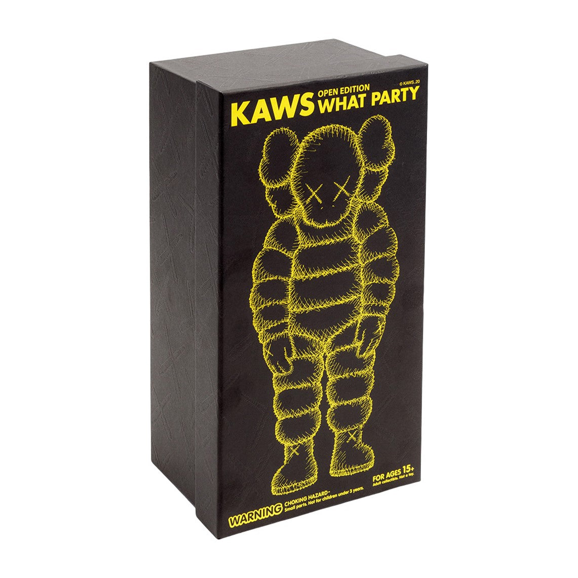 KAWS What Party Vinyl Figure (Yellow)