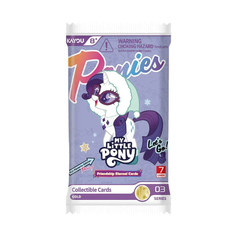 My Little Pony Fun Moments Edition Series 3 trading card booster pack 003A-NA