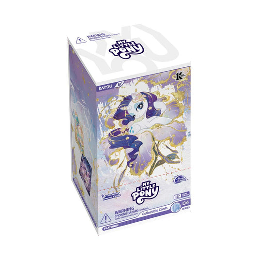 KAYOU My Little Pony Friendship Eternal Cards Moon Edition 004 Booster Box with 12 packs of collectible trading cards