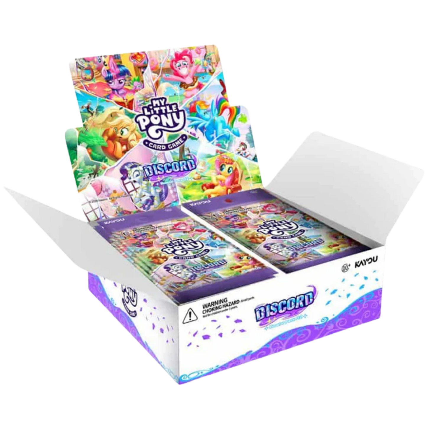 Kayou My Little Pony TCG Series 2 Discord booster box with 20 booster packs