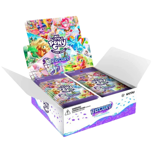 Kayou My Little Pony TCG Series 2 Discord booster box with 20 booster packs