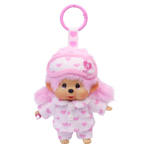 Monchhichi Pajama Costume SS Keychain Girl plush character