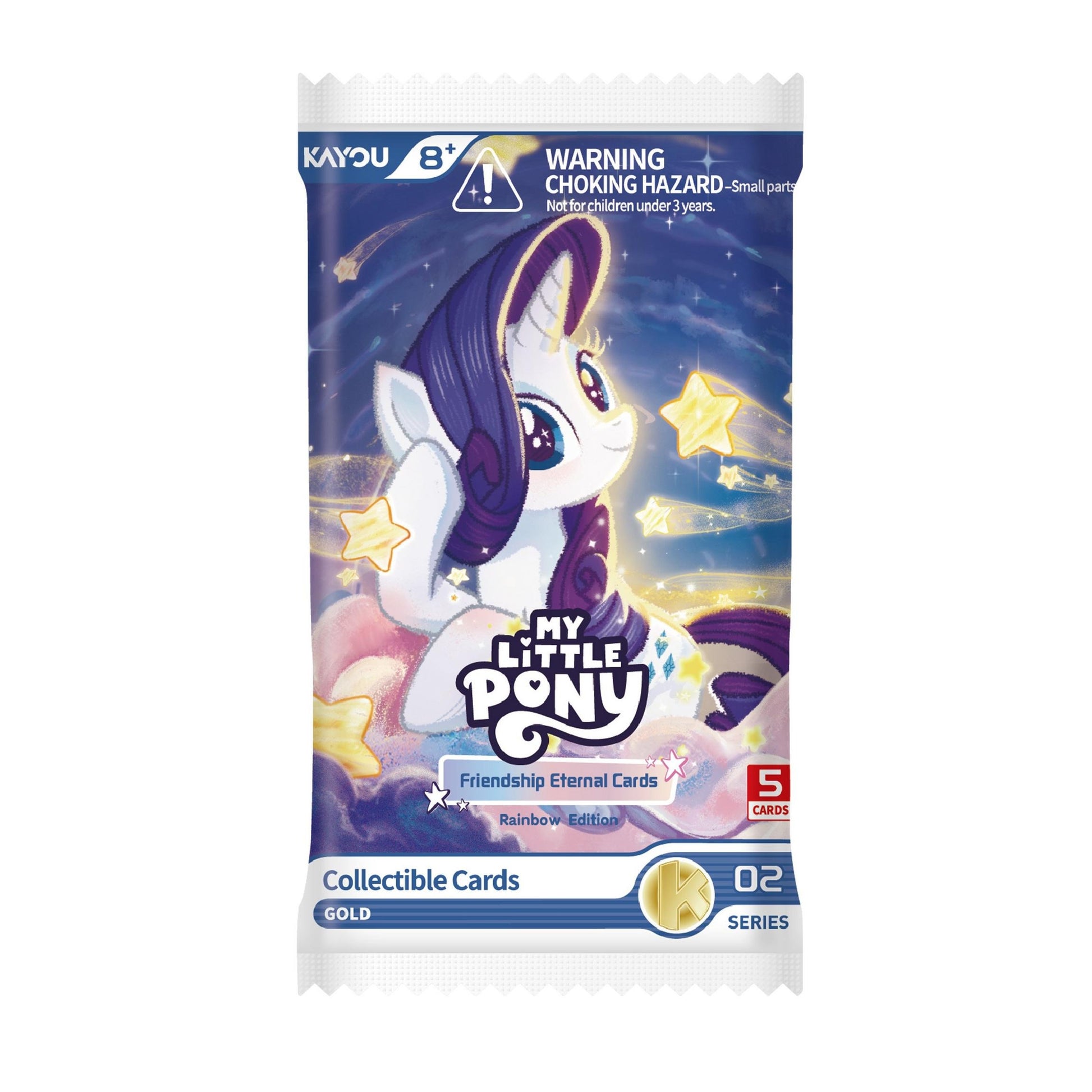 My Little Pony Friendship Eternal Rainbow Edition booster pack, Kayou official trading card pack featuring Twilight Sparkle and all main pony characters