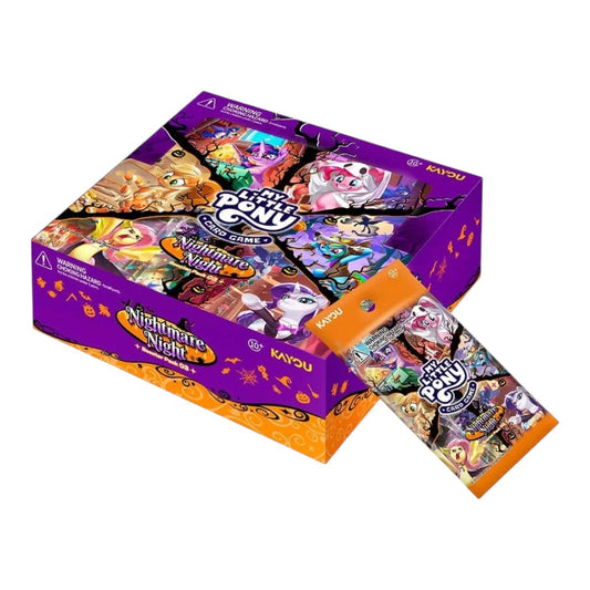My Little Pony TCG Series 3 Nightmare Night Booster Box with 20 booster packs