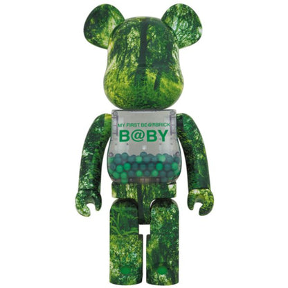BE@RBRICK MY FIRST BE@RBRICK B@BY FOREST GREEN 1000%