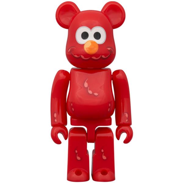 BE@RBRICK COIN PARKING DELIVERY × SESAME STREET ELMO (CPD Ver.) & 白井さん (SESAME STREET Ver.) 100％ & 400％ PACK