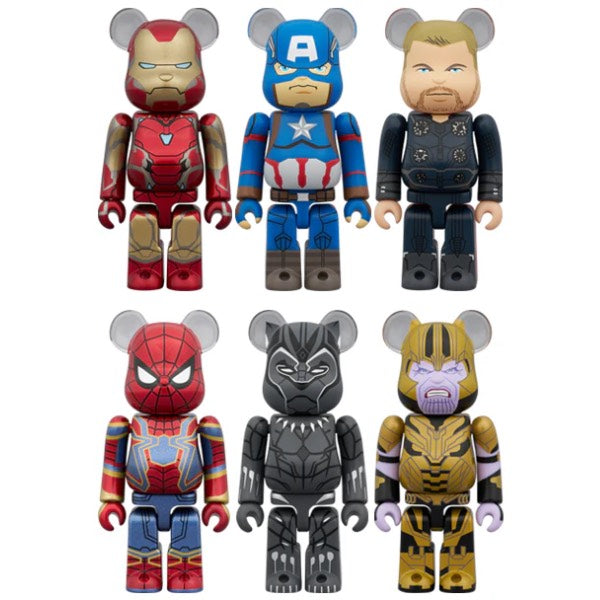 BE@RBRICK Marvel Infinity Saga Chase 100% Blind Box